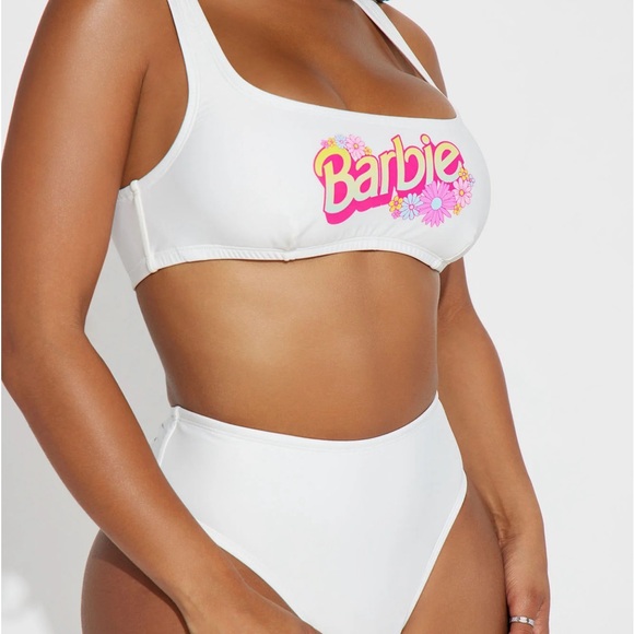 COPY - Three 3 Piece Bathing Swim Suit Tshirt Tee Shirt Set Barbie Fashion Nova… - Picture 3 of 6